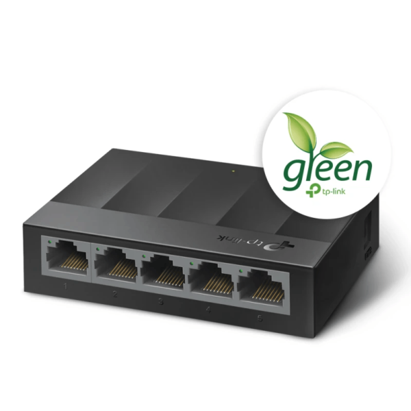 TP-Link LS1005G Switch – 5 Ports Gigabit 10/100/1000 Mbps