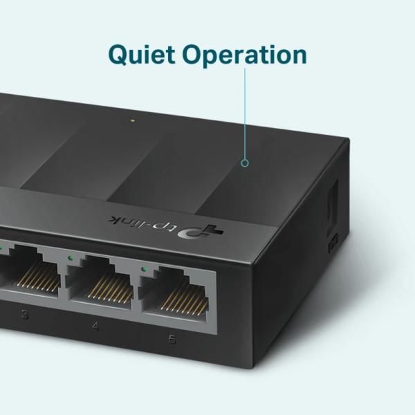 TP-Link LS1005G Switch – 5 Ports Gigabit 10/100/1000 Mbps – Image 2