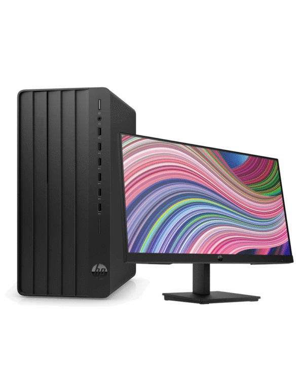 HP Ordinateur de Bureau Pro 290 G9 Tour i5-12500 + Écran P22v G5 - Pack Professionnel Complet